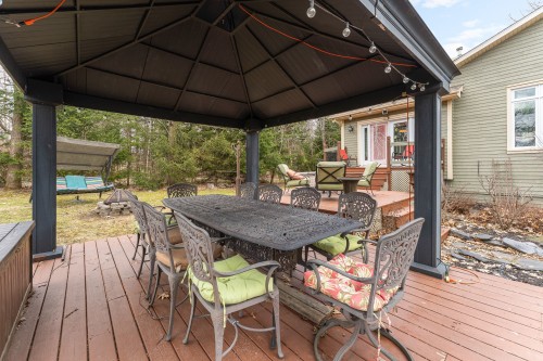 Terrasse - 70 Ch. Southière, Magog, QC - Outdoor With Deck Patio Veranda With Exterior