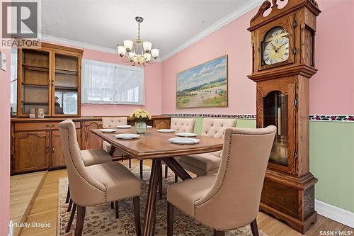 1156 Duffield Crescent, Moose Jaw, SK - Indoor Photo Showing Dining Room