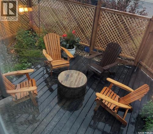 19 Tate Street, Regina, SK - Outdoor With Deck Patio Veranda