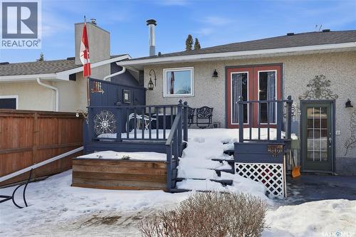 19 Tate Street, Regina, SK - Outdoor With Deck Patio Veranda
