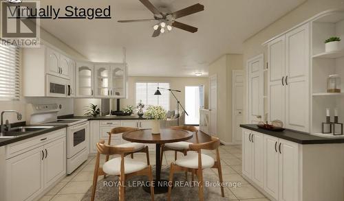 159 Nelles Road, Welland (Lincoln/Crowland), ON - Indoor Photo Showing Kitchen With Double Sink