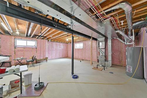 6 Siddiqui Ridge, Winnipeg, MB - Indoor Photo Showing Basement