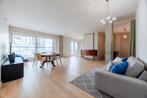 Salon - 2706-350 Boul. De Maisonneuve O., Montréal (Ville-Marie), QC - Indoor Photo Showing Living Room