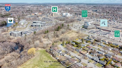 Photo aérienne - 532 6E Avenue, Saint-Jérôme, QC - Outdoor With View