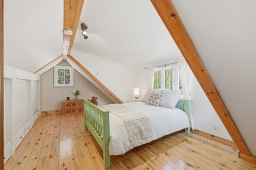 Chambre à coucher principale - 4395 Rue De La Capricieuse, Sainte-Adèle, QC - Indoor Photo Showing Bedroom