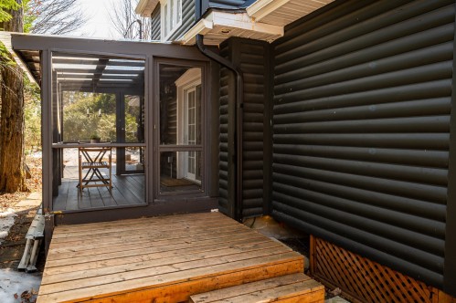 Véranda - 4395 Rue De La Capricieuse, Sainte-Adèle, QC - Outdoor With Exterior