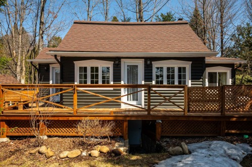 Façade - 4395 Rue De La Capricieuse, Sainte-Adèle, QC - Outdoor With Deck Patio Veranda