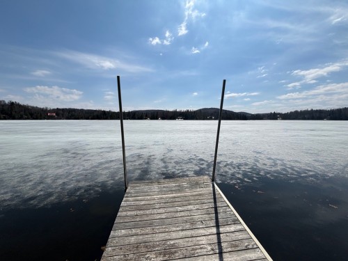 Accès au plan d'eau - 4395 Rue De La Capricieuse, Sainte-Adèle, QC - Outdoor With Body Of Water With View