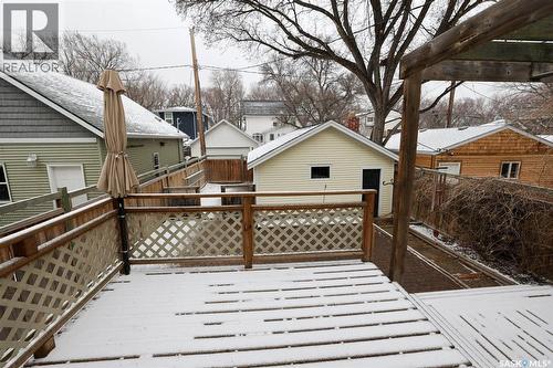 2834 Rae Street, Regina, SK - Outdoor With Deck Patio Veranda With Exterior