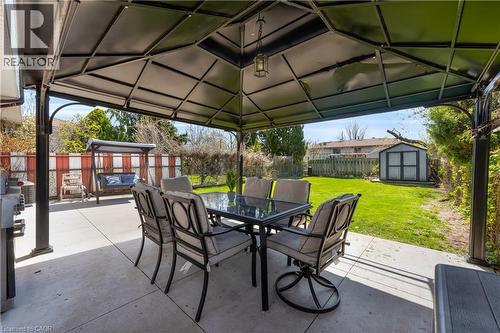 102 Berkindale Drive, Hamilton, ON - Outdoor With Deck Patio Veranda With Exterior
