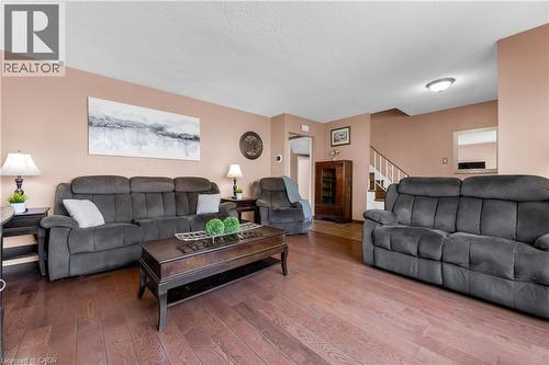 102 Berkindale Drive, Hamilton, ON - Indoor Photo Showing Living Room