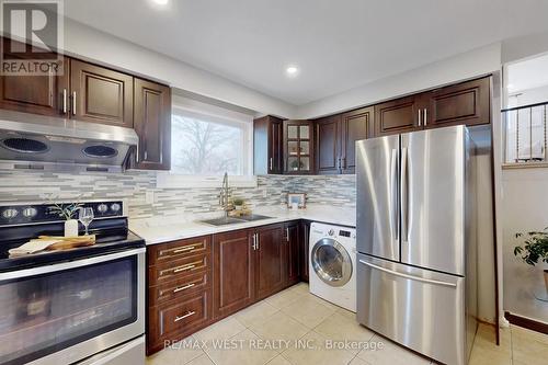 113 Kingswood Drive N, Brampton, ON - Indoor Photo Showing Kitchen With Double Sink