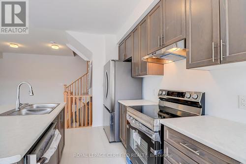 2013 Cameron Lott Crescent, Oshawa, ON - Indoor Photo Showing Kitchen With Double Sink