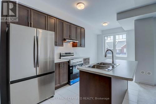 2013 Cameron Lott Crescent, Oshawa, ON - Indoor Photo Showing Kitchen With Double Sink