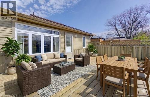 163 Binscarth Road, Kitchener, ON - Outdoor With Deck Patio Veranda With Exterior