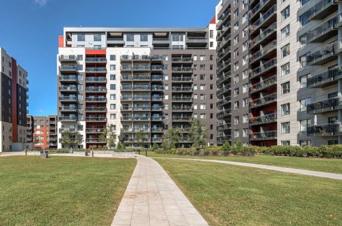 Exterior - 509-1900 Rue Émile-Martineau, Laval (Laval-Des-Rapides), QC - Outdoor With Balcony With Facade