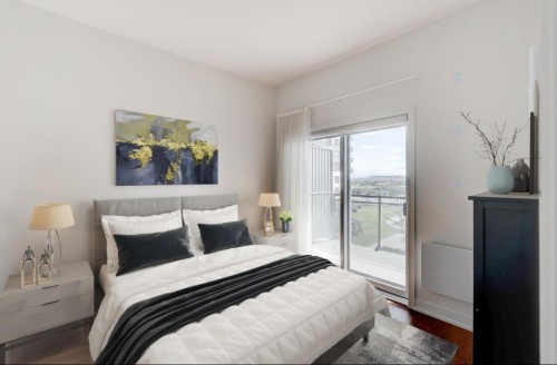 Master Bedroom - 509-1900 Rue Émile-Martineau, Laval (Laval-Des-Rapides), QC - Indoor Photo Showing Bedroom