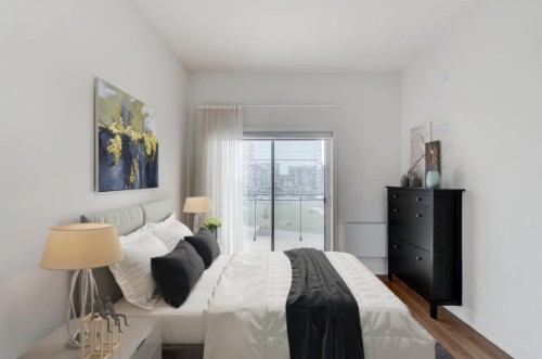 Master Bedroom - 509-1900 Rue Émile-Martineau, Laval (Laval-Des-Rapides), QC - Indoor Photo Showing Bedroom