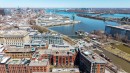 Photo aérienne - 508-608-20 Rue Des Soeurs-Grises, Montréal (Ville-Marie), QC  - Outdoor With Body Of Water With View 