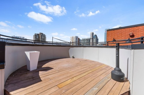 Autre - 508-608-20 Rue Des Soeurs-Grises, Montréal (Ville-Marie), QC - Outdoor With Deck Patio Veranda