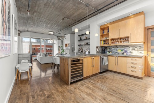 Cuisine - 508-608-20 Rue Des Soeurs-Grises, Montréal (Ville-Marie), QC - Indoor Photo Showing Kitchen