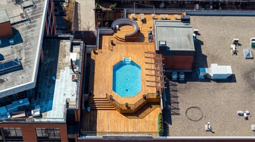 Photo aérienne - 508-608-20 Rue Des Soeurs-Grises, Montréal (Ville-Marie), QC - 