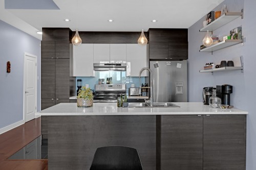 Cuisine - 7650 13E Avenue, Montréal (Villeray/Saint-Michel/Parc-Extension), QC - Indoor Photo Showing Kitchen With Double Sink With Upgraded Kitchen