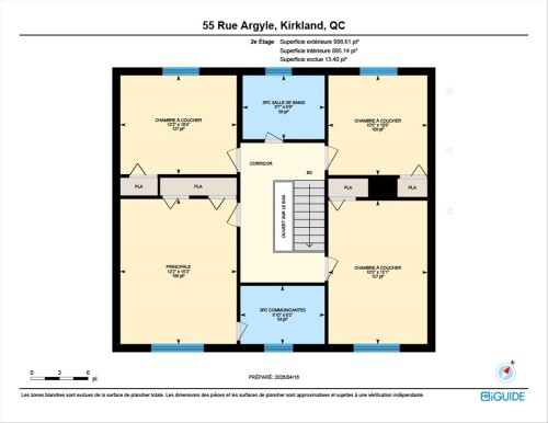 Plan (croquis) - 55 Rue Argyle, Kirkland, QC - Other