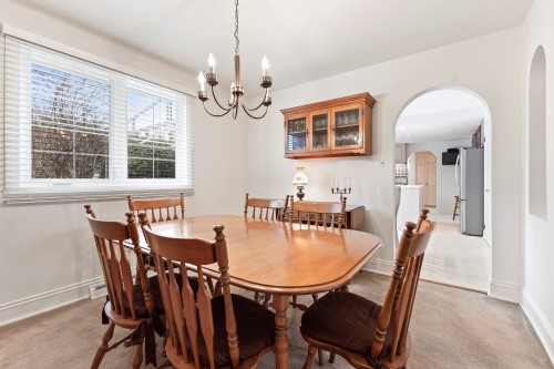 Salle à manger - 55 Rue Argyle, Kirkland, QC - Indoor Photo Showing Dining Room