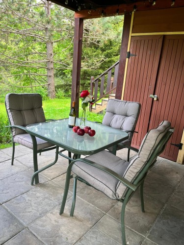 Terrasse - 151 Ch. Lassonde, Sutton, QC - Outdoor With Deck Patio Veranda With Exterior