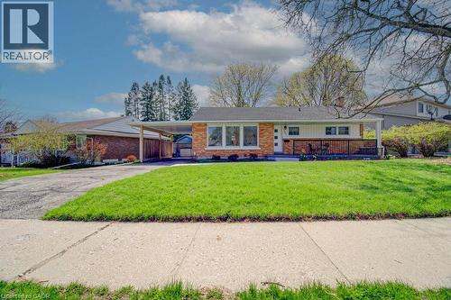 549 Dunbar Road, Kitchener, ON - Outdoor With Deck Patio Veranda