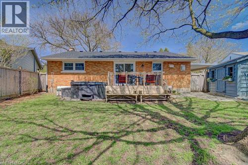 549 Dunbar Road, Kitchener, ON - Outdoor With Deck Patio Veranda