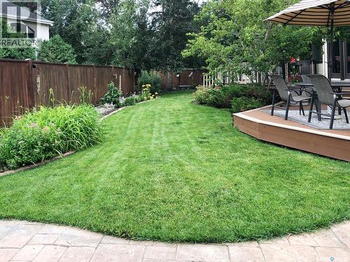 3623 Hanna Bay, Regina, SK - Outdoor With Deck Patio Veranda With Backyard