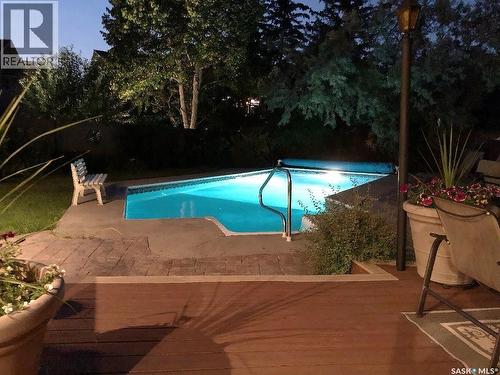3623 Hanna Bay, Regina, SK - Outdoor With In Ground Pool