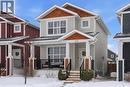 122 Greyeyes-Steele Way, Saskatoon, SK  - Outdoor With Deck Patio Veranda With Facade 