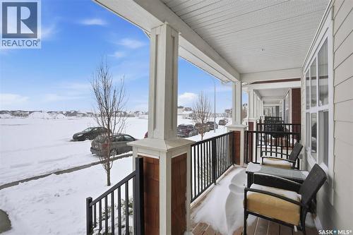 122 Greyeyes-Steele Way, Saskatoon, SK - Outdoor With Deck Patio Veranda With Exterior