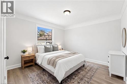 Virtually staged - 80 Malta Drive, Hamilton, ON - Indoor Photo Showing Bedroom
