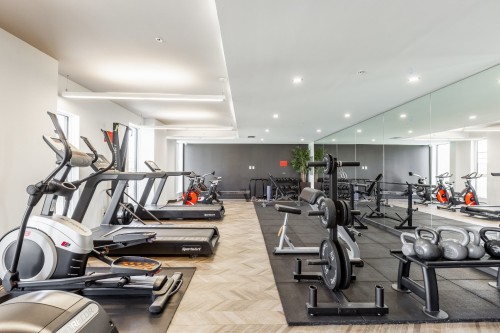 Salle d'exercice - 809-8 Av. Donegani, Pointe-Claire, QC - Indoor Photo Showing Gym Room