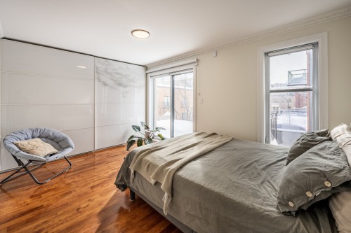 Chambre à coucher principale - 6-1240 Rue St-Timothée, Montréal (Ville-Marie), QC - Indoor Photo Showing Bedroom