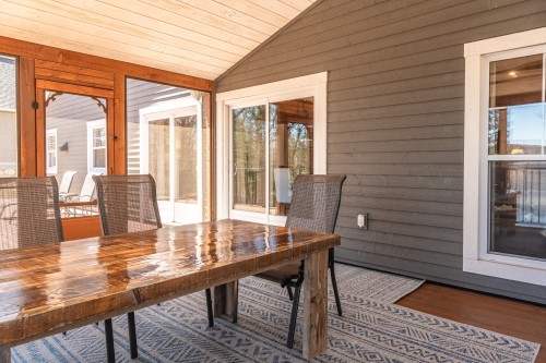 Véranda - 49 Rue De La Pointe, La Minerve, QC - Outdoor With Exterior