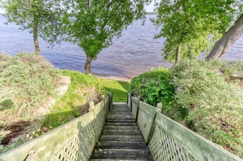 Escalier - 3320 Rue Notre-Dame E., Trois-Rivières, QC - Outdoor With Body Of Water With View