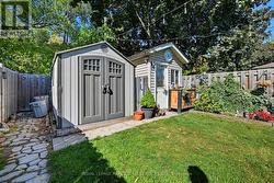 Includes Two Charming Garden Sheds - 