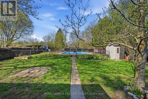 Backyard - 305 Stephen Street, London South (South B), ON - Outdoor