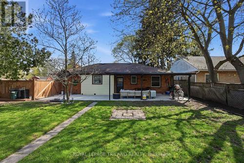 Backyard - 305 Stephen Street, London South (South B), ON - Outdoor With Deck Patio Veranda