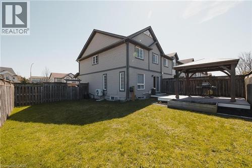 218 Prosperity Drive, Kitchener, ON - Outdoor With Deck Patio Veranda