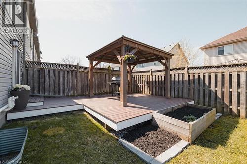 218 Prosperity Drive, Kitchener, ON - Outdoor With Deck Patio Veranda With Exterior