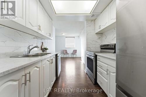 314 - 555 Brittany Drive, Ottawa, ON - Indoor Photo Showing Kitchen With Stainless Steel Kitchen With Double Sink