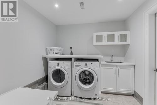 Basement Laundry Room - 111 Codsell Avenue, Toronto, ON 