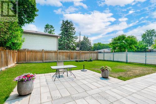 Fully Fenced Back Yard - 111 Codsell Avenue, Toronto, ON 