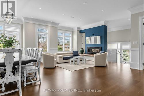 Living Room 10 Ft Ceiling On Main - 111 Codsell Avenue, Toronto, ON 